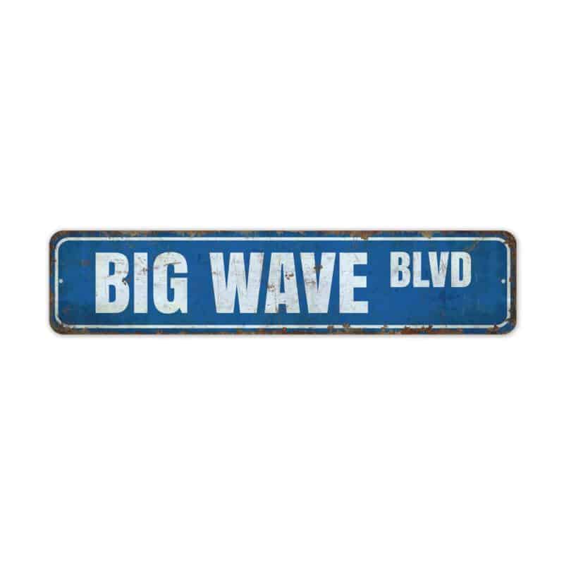 Big-Wave-Boulevard-Premium-Quality-Rustic-Metal-Sign-2