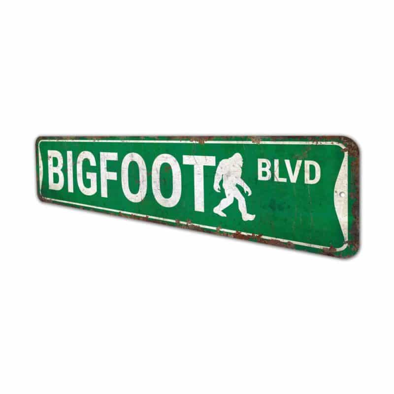 Bigfoot-Boulevard-Sign-Custom-Street-Sign-Premium-Quality-Rustic-Metal-Sign-4