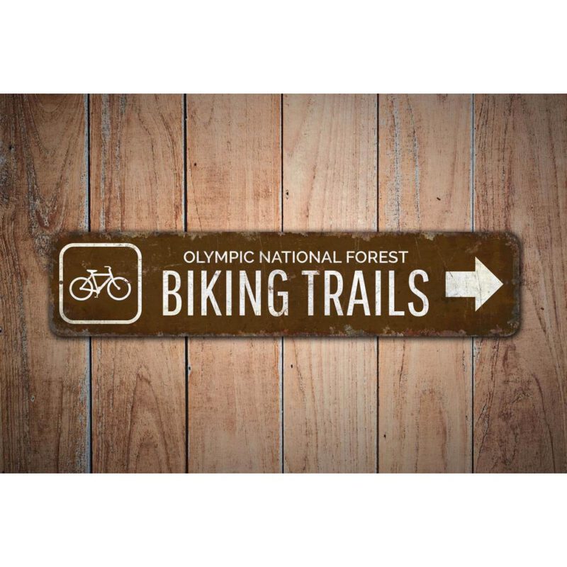 Biking-Trails-Sign-Premium-Quality-Rustic-Metal-Sign-Images