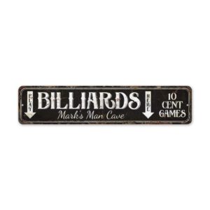 Billiard-10-Cent-Sign-Premium-Quality-Rustic-Metal-Sign-2