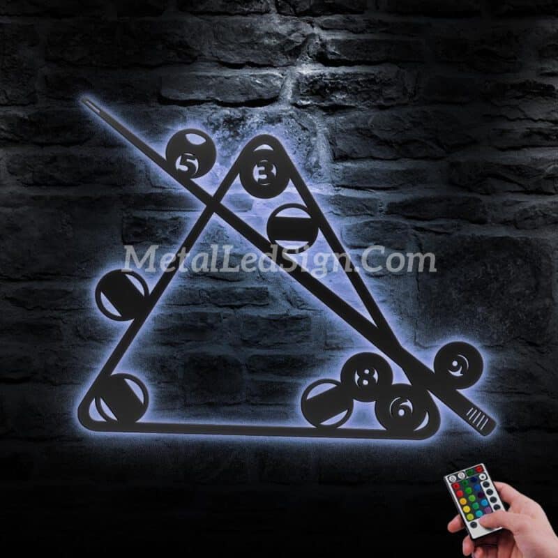 Billiards-Metal-Wall-Art-With-Led-Light-3-1