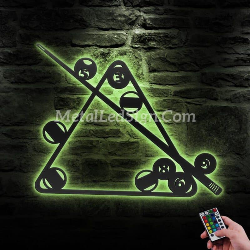 Billiards-Metal-Wall-Art-With-Led-Light-5-1