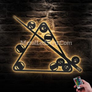 Billiards-Metal-Wall-Art-With-Led-Light-Images-1