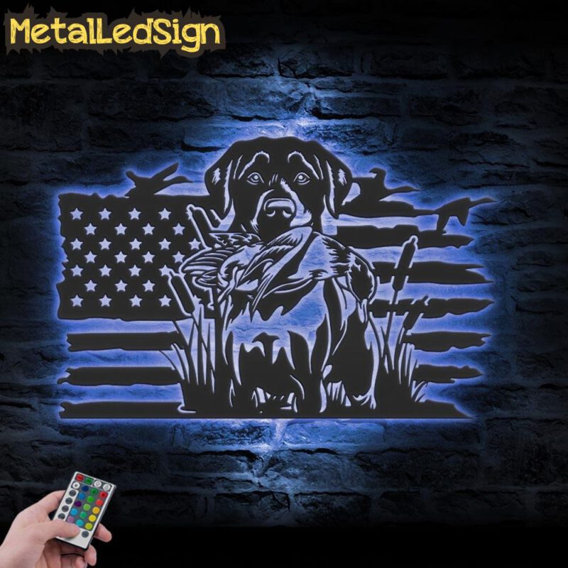 Black-Lab-Dog-Hunting-US-Flag-Metal-Wall-Art-LED-Light-3.jpg