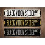 Black-Widow-Spider-Premium-Quality-Rustic-Metal-Sign-Images