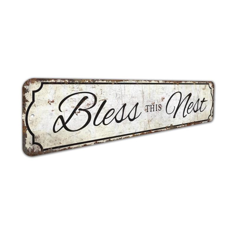 Bless-this-Nest-Sign-Premium-Quality-Rustic-Metal-Sign-3