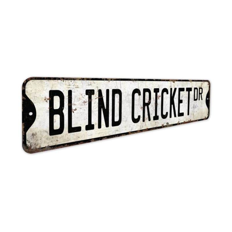 Blind-Cricket-Premium-Quality-Rustic-Metal-Sign-3