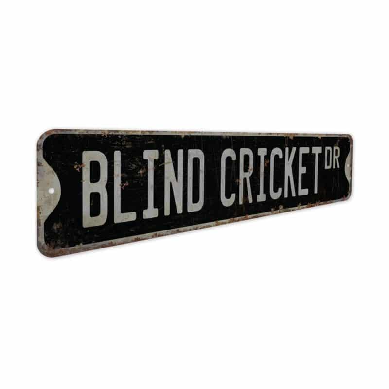 Blind-Cricket-Premium-Quality-Rustic-Metal-Sign-7