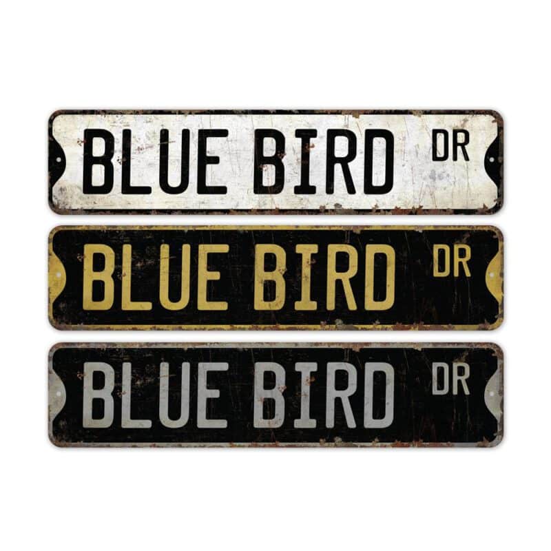 Blue-Bird-Premium-Quality-Rustic-Metal-Sign-2