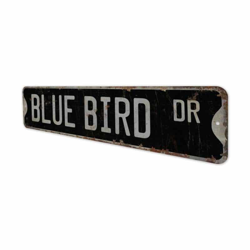 Blue-Bird-Premium-Quality-Rustic-Metal-Sign-8