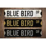 Blue-Bird-Premium-Quality-Rustic-Metal-Sign-Images