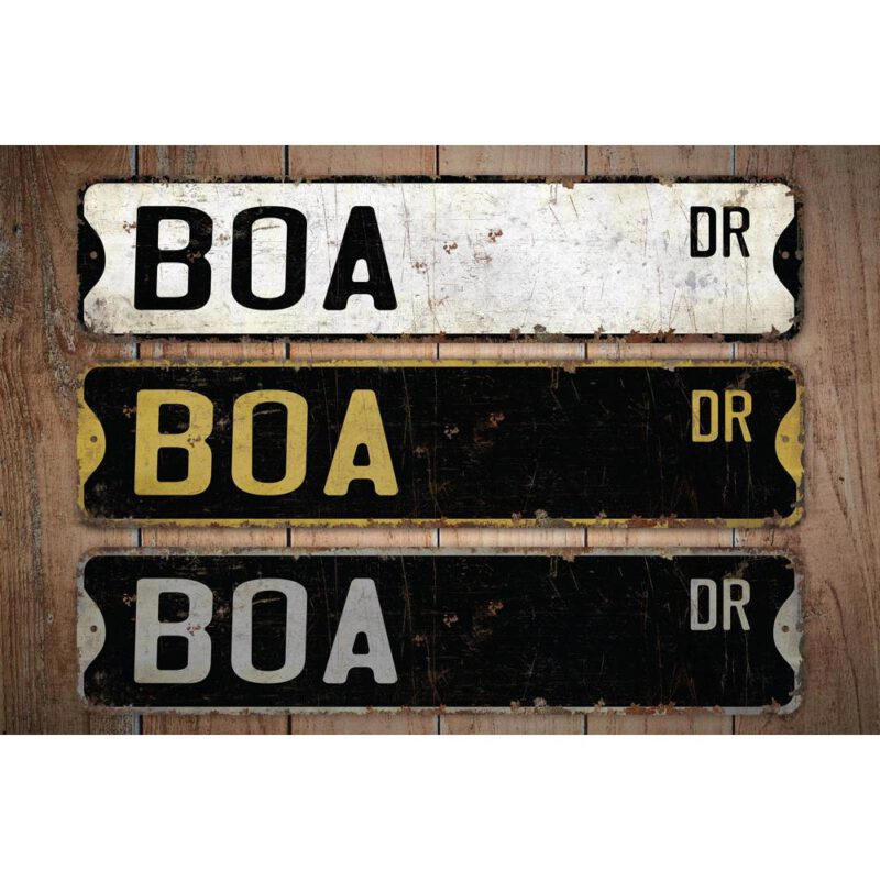 Boa-Premium-Quality-Rustic-Metal-Sign-Images