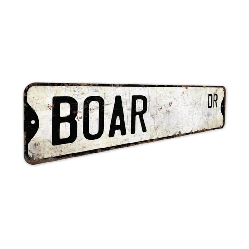 Boar-Premium-Quality-Rustic-Metal-Sign-3