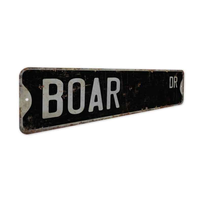 Boar-Premium-Quality-Rustic-Metal-Sign-7