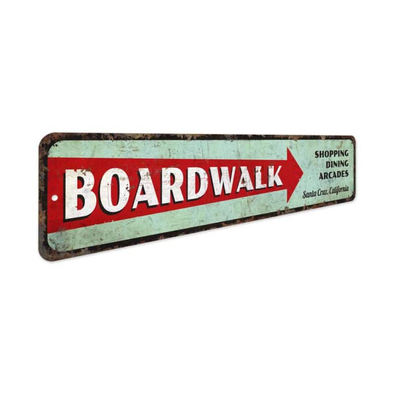 Board-Walk-Sign-Premium-Quality-Rustic-Metal-Sign-3