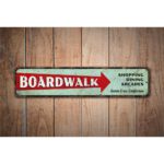 Board-Walk-Sign-Premium-Quality-Rustic-Metal-Sign-Images