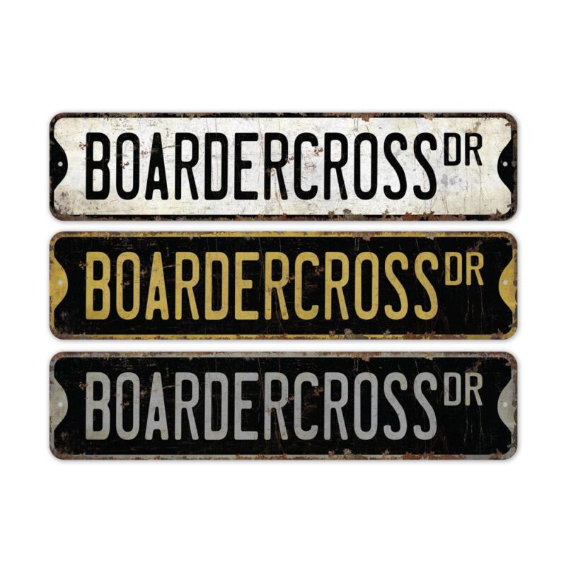 Boardercross-Premium-Quality-Rustic-Metal-Sign-2