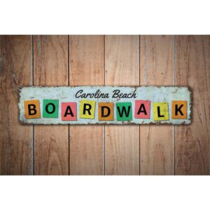 Boardwalk-Sign-Premium-Quality-Rustic-Metal-Images-2