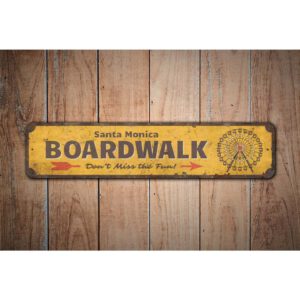 Boardwalk-Sign-Premium-Quality-Rustic-Metal-Sign-Images-2