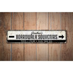 Boardwalk-Souvenirs-Premium-Quality-Rustic-Metal-Images