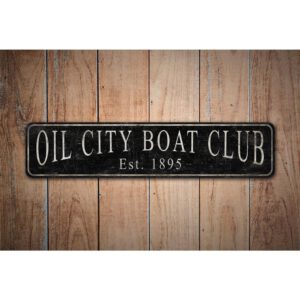 Boat-Club-EST-Sign-Premium-Quality-Rustic-Metal-Sign-Images