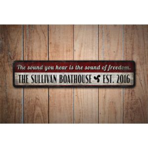 Boat-House-Sign-Boat-House-EST-Sign-Premium-Quality-Rustic-Metal-Sign-Images