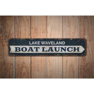 Boat-Launch-Premium-Quality-Rustic-Metal-Sign-Images-1