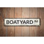 Boatyard-Road-Sign-Premium-Quality-Rustic-Metal-Sign-Images