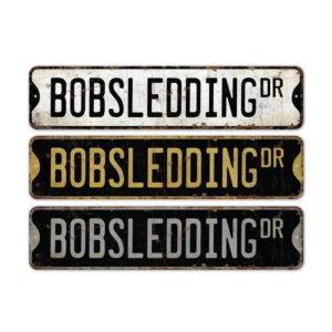 Bobsledding-Premium-Quality-Rustic-Metal-Sign-2