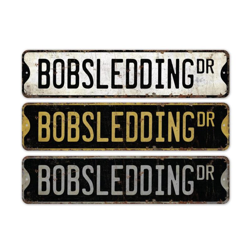 Bobsledding-Premium-Quality-Rustic-Metal-Sign-2