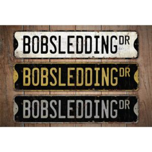 Bobsledding-Premium-Quality-Rustic-Metal-Sign-Images