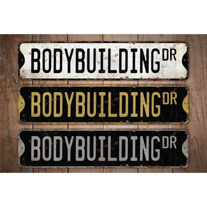 Bodybuilding-Sign-Premium-Quality-Rustic-Metal-Sign-Images