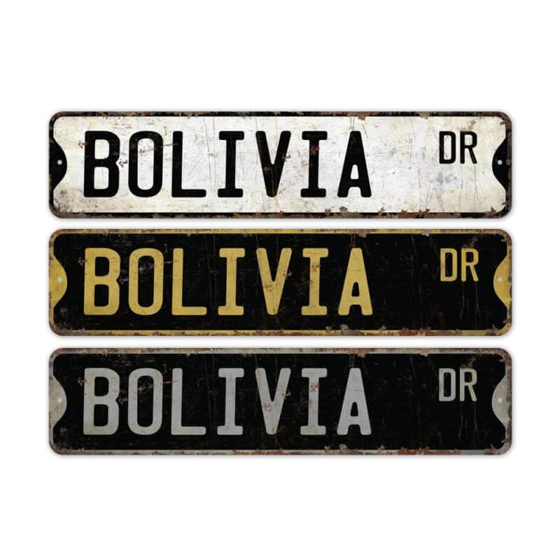 Bolivia-Premium-Quality-Rustic-Metal-Sign-2