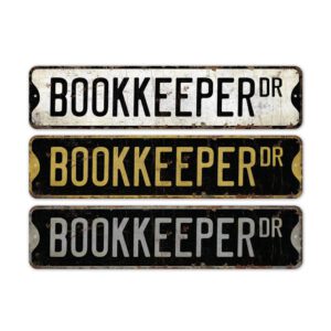 Bookkeeper-Premium-Quality-Rustic-Metal-Sign-2