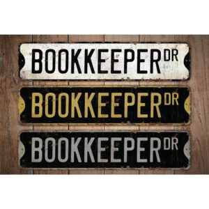 Bookkeeper-Premium-Quality-Rustic-Metal-Sign-Images