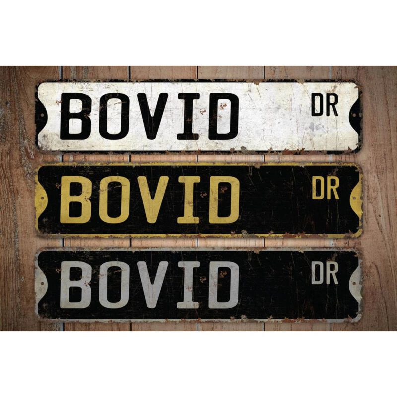 Bovid-Premium-Quality-Rustic-Metal-Sign-Images