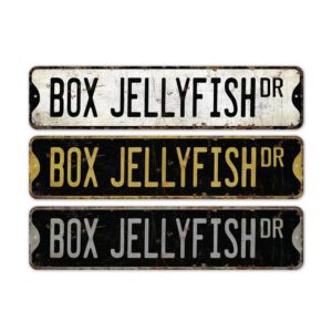 Box-Jellyfish-Premium-Quality-Rustic-Metal-Sign-2