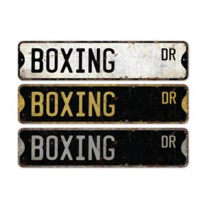 Boxing-Premium-Quality-Rustic-Metal-Sign-2