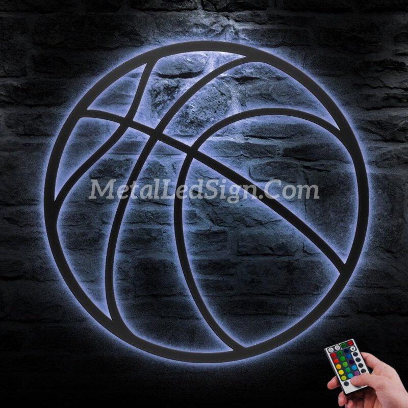 Boy-Basketball-Monogram-Metal-Wall-Art-Led-Light-3-2