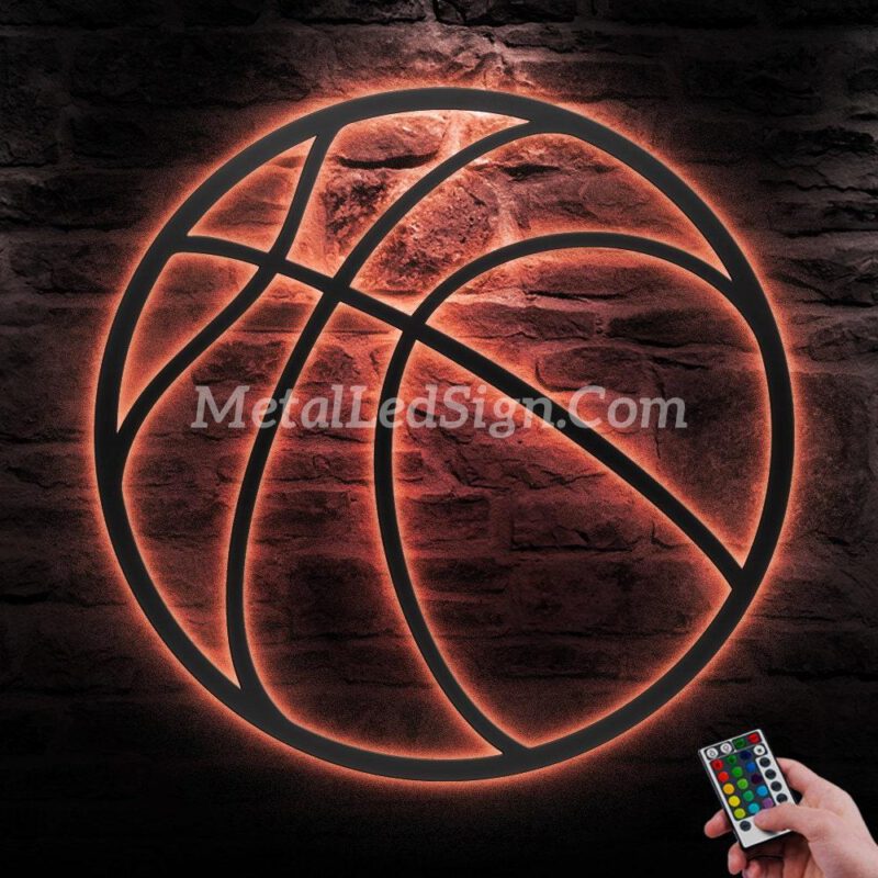 Boy-Basketball-Monogram-Metal-Wall-Art-Led-Light-5-2