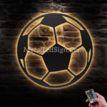 Boy-Soccer-Metal-Wall-Art-Led-Light-Images