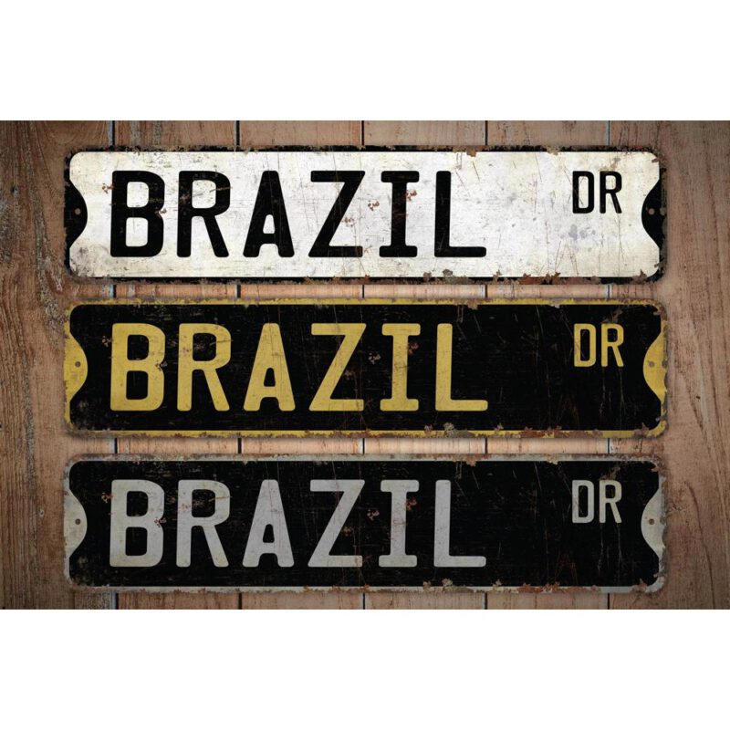 Brazil-Premium-Quality-Rustic-Metal-Sign-Images