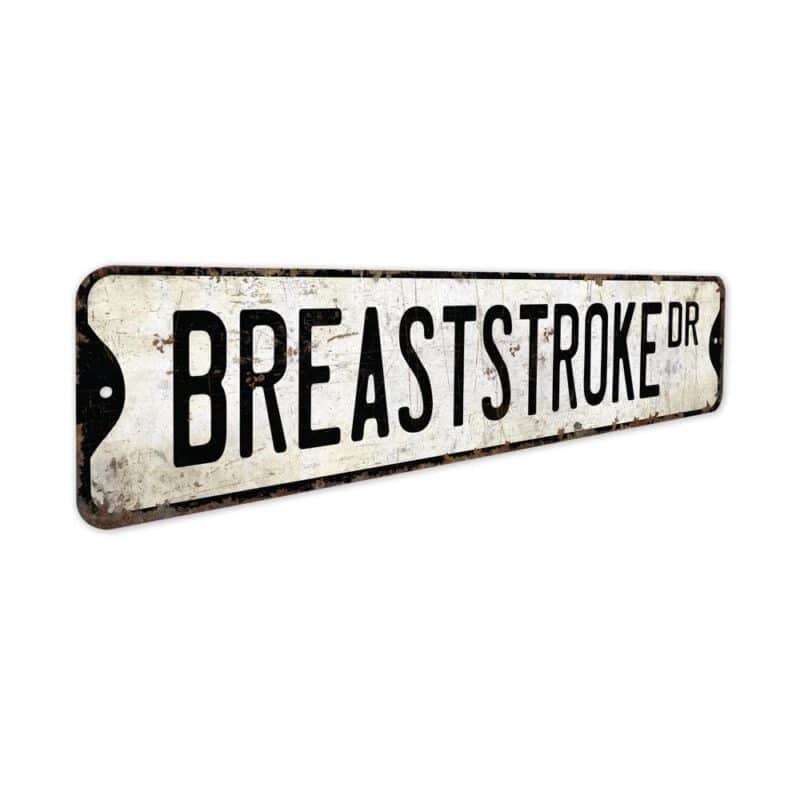 Breaststroke-Premium-Quality-Rustic-Metal-Sign-3