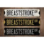 Breaststroke-Premium-Quality-Rustic-Metal-Sign-Images