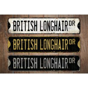 British-Longhair-Premium-Quality-Rustic-Metal-Sign-Images