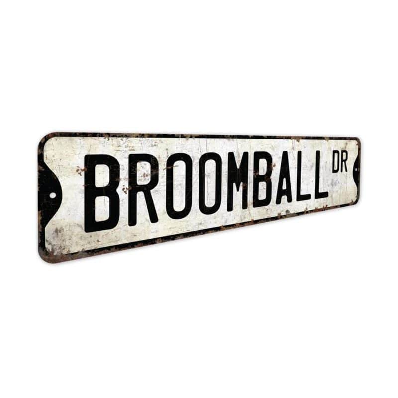 Broomball-Premium-Quality-Rustic-Metal-Sign-3