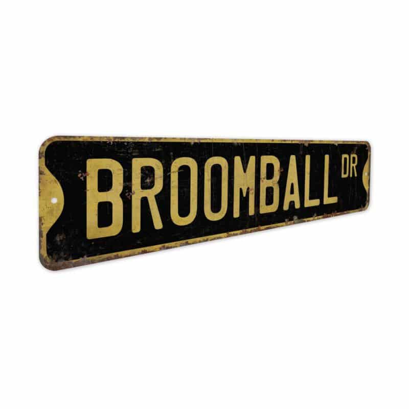 Broomball-Premium-Quality-Rustic-Metal-Sign-5