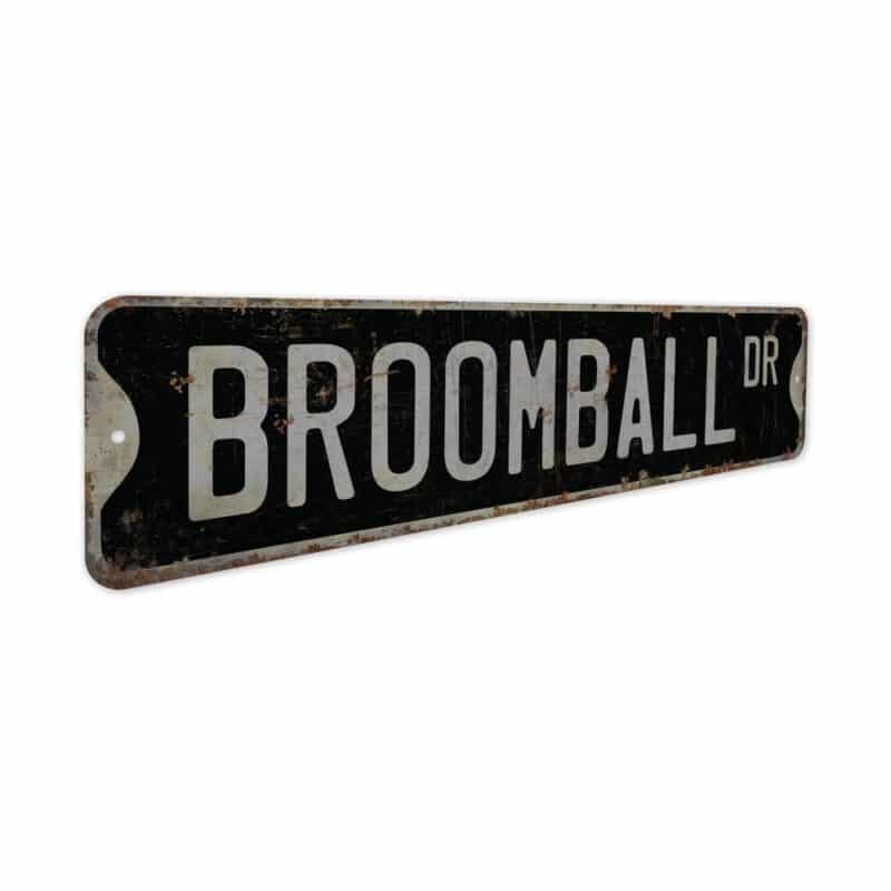 Broomball-Premium-Quality-Rustic-Metal-Sign-7