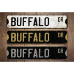 Buffalo-Premium-Quality-Rustic-Metal-Sign-Images