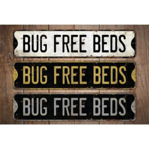 Bug-Free-Beds-Premium-Quality-Rustic-Metal-Sign-Images